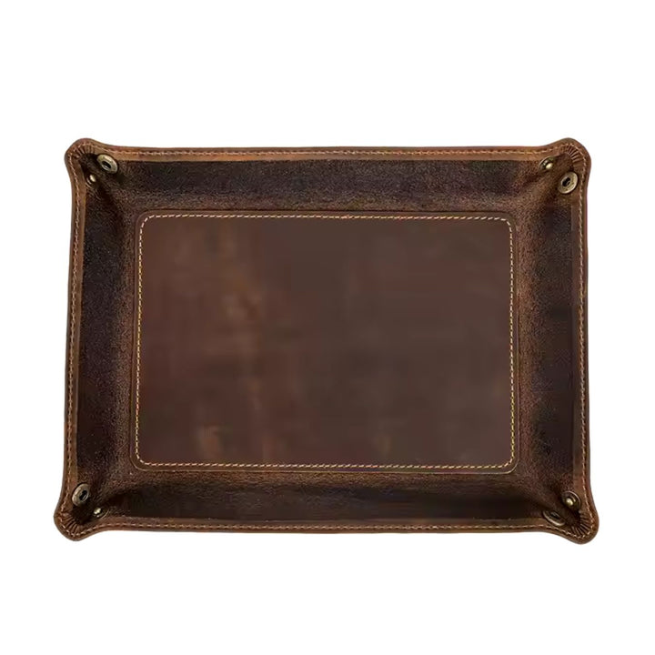 Luxurious Leather Tray